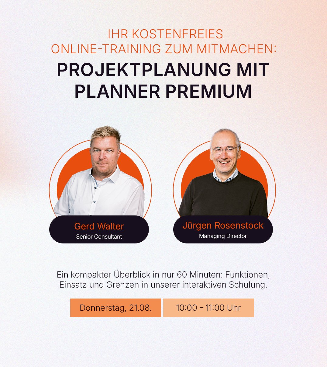 LP Teaser - Planner Premium Schulung