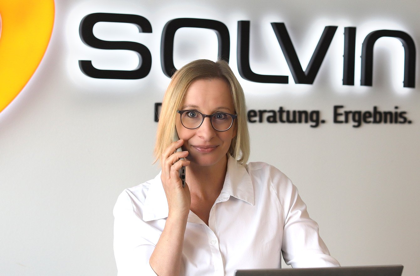 Karriere bei SOLVIN - Ihre Ansprechpartnerin Andrea Streitberger