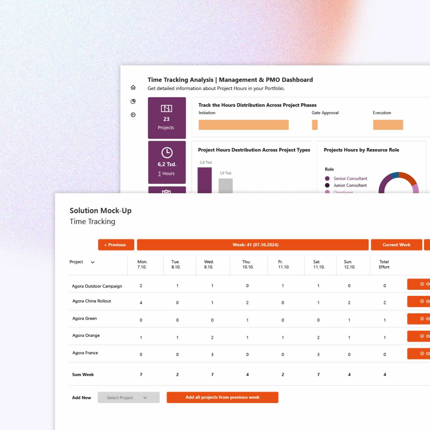 blueprint zeiterfassung nachfolger tracktimesheet