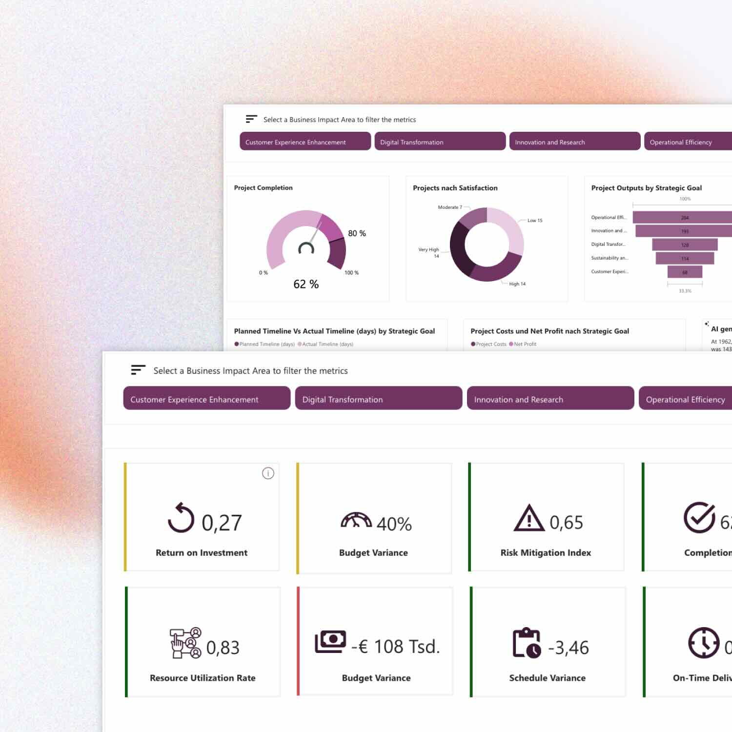 coe reporting template