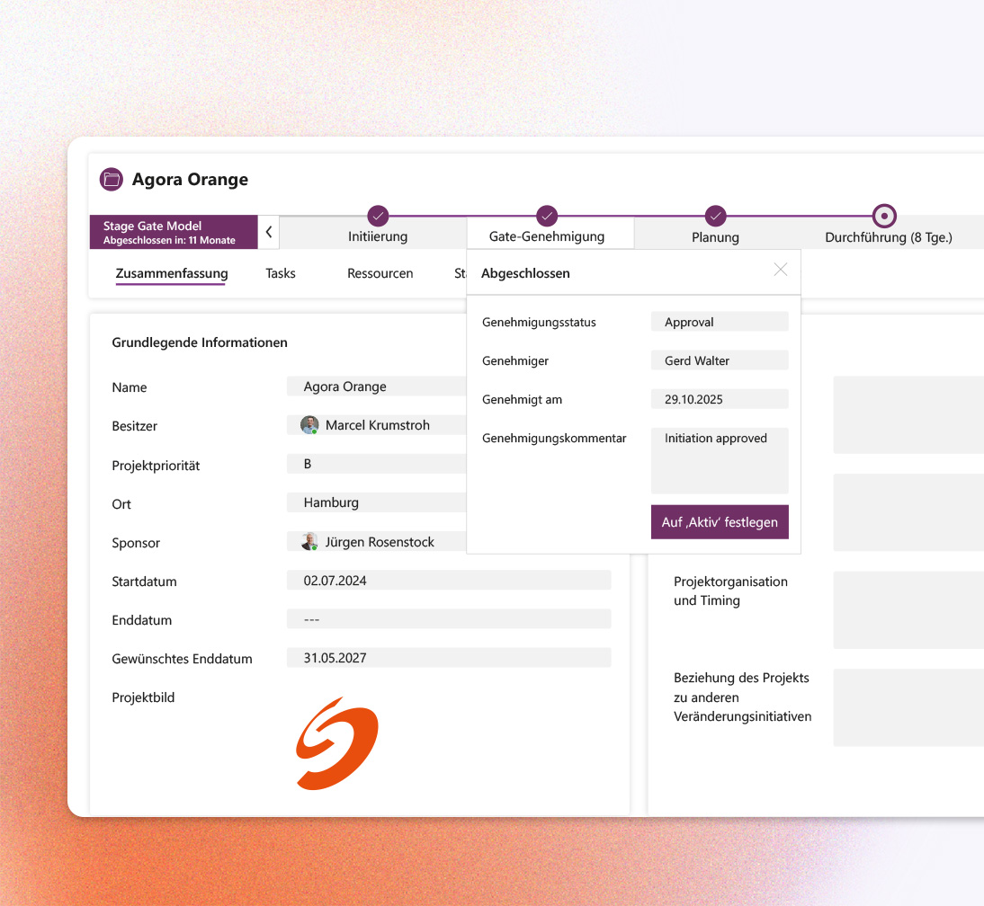 1 Operatives Projektmanagement Projektprozess