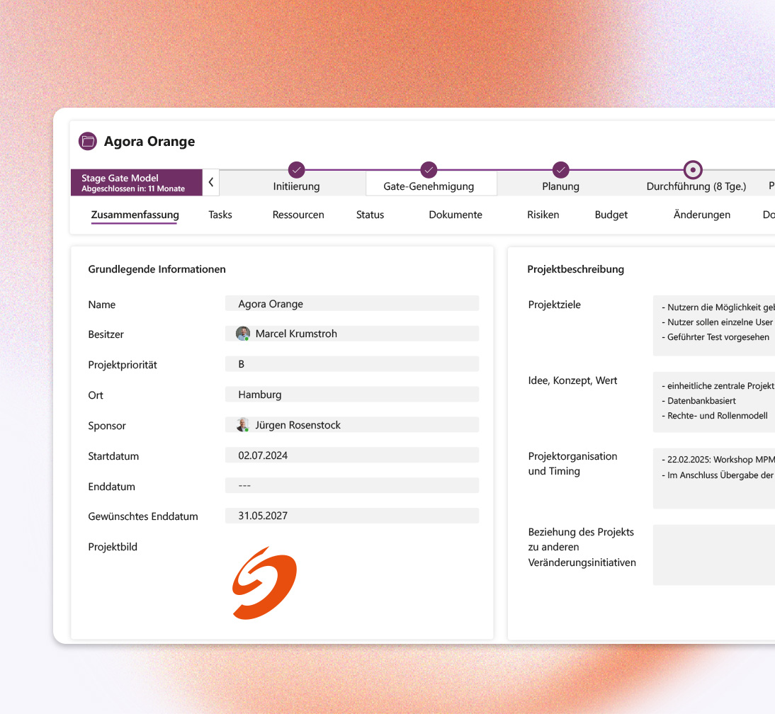 1 Operatives Projektmanagement alle Informationen an einem Ort