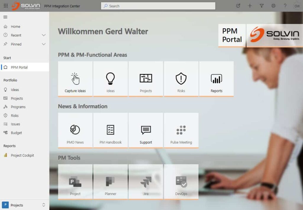 PPM-Integration-Center solvin-projektmanagement-integration-center